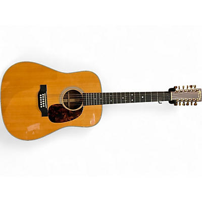 Used Martin D1228 Natural 12 String Acoustic Guitar