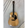 Used Martin Used Martin D12E Natural Acoustic Electric Guitar Natural