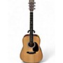 Used Martin D12E Natural Acoustic Electric Guitar Natural