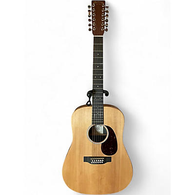 Used Martin D12X1 Custom Natural 12 String Acoustic Electric Guitar
