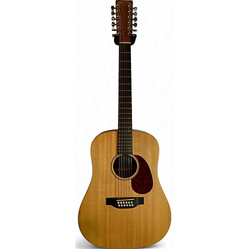 Martin Used Martin D12X1 Natural 12 String Acoustic Guitar Natural