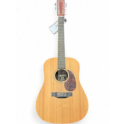 Used Martin D12X1 Natural 12 String Acoustic Guitar