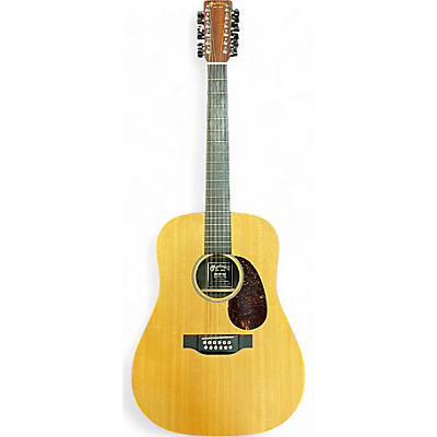 Martin Used Martin D12X1AE Natural 12 String Acoustic Electric Guitar