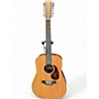 Used Martin D12X1AE Natural 12 String Acoustic Electric Guitar Natural