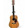 Used Martin D12X1AE Natural 12 String Acoustic Electric Guitar Natural