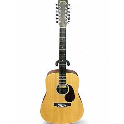 Used Martin D12X1AE Natural 12 String Acoustic Electric Guitar