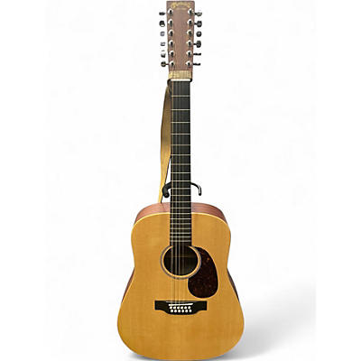 Used Martin D12X1AE Natural 12 String Acoustic Electric Guitar