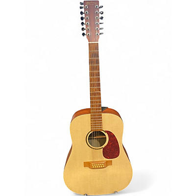 Used Martin D12XM Natural 12 String Acoustic Guitar