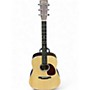Used Martin D13 Natural Acoustic Electric Guitar Natural
