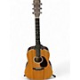 Used Martin D13 Natural Acoustic Guitar Natural