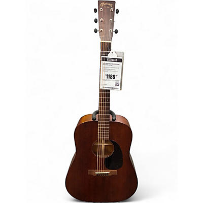 Used Martin D15M Mahogany Acoustic Guitar