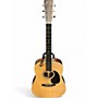 Used Martin D16 Natural Acoustic Electric Guitar Natural