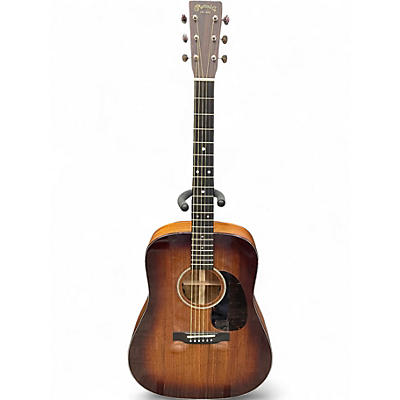 Used Martin D16E MAHOGANY BURST Acoustic Guitar
