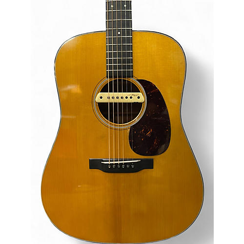 Used Martin D18 Authentic 1939 Aged Vintage Natural Acoustic Electric Guitar Vintage Natural