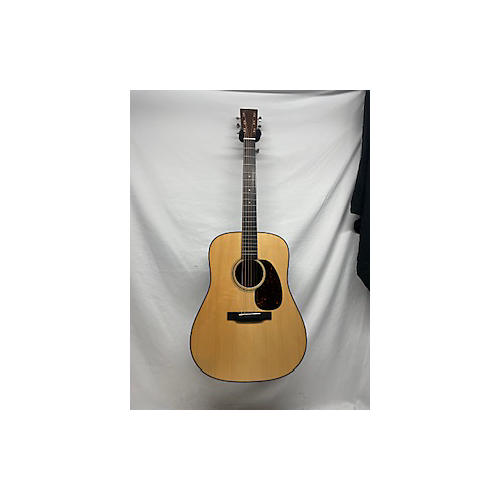 Martin Used Martin D18 CUSTOM Natural Acoustic Guitar Natural