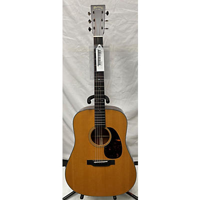 Martin Used Martin D18 Natural Acoustic Guitar