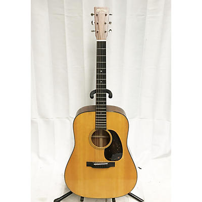 Martin Used Martin D18 Natural Acoustic Guitar