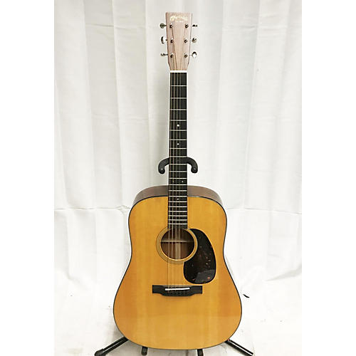 Martin Used Martin D18 Natural Acoustic Guitar Natural