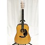 Used Martin Used Martin D18 Natural Acoustic Guitar Natural