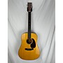 Used Martin Used Martin D18 Natural Acoustic Guitar Natural