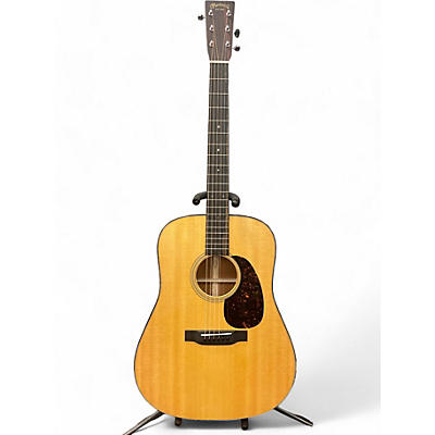 Martin Used Martin D18 Natural Acoustic Guitar