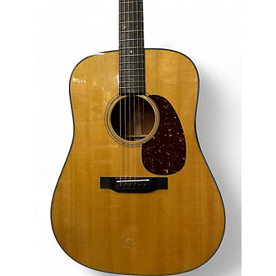 Martin Used Martin D18 Natural Acoustic Guitar