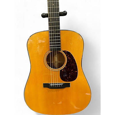 Martin Used Martin D18 Natural Acoustic Guitar