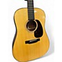 Used Martin Used Martin D18 Natural Acoustic Guitar Natural