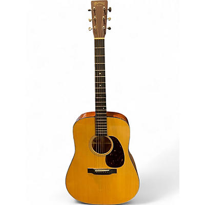 Used Martin D18 Natural Acoustic Guitar