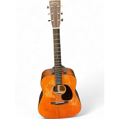 Used Martin D18 Natural Acoustic Guitar Natural