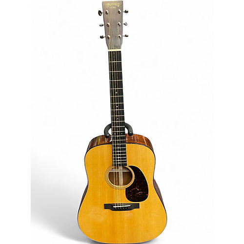 Used Martin D18 Natural Acoustic Guitar Natural