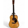 Used Martin D18 Natural Acoustic Guitar Natural