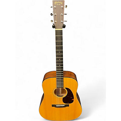 Used Martin D18 Natural Acoustic Guitar