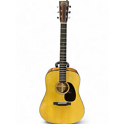 Used Martin D18 Natural Acoustic Guitar