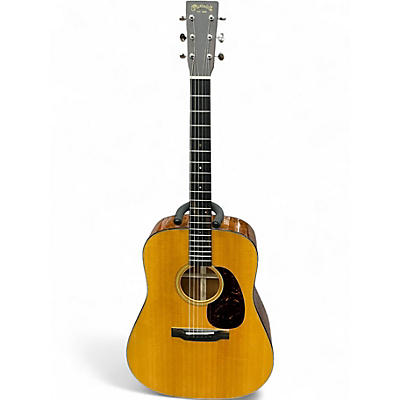 Used Martin D18 Natural Acoustic Guitar