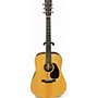 Used Martin D18 Natural Acoustic Guitar Natural