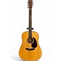 Used Martin D18 Natural Acoustic Guitar Natural