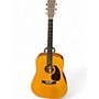 Used Martin D18 Natural Acoustic Guitar Natural