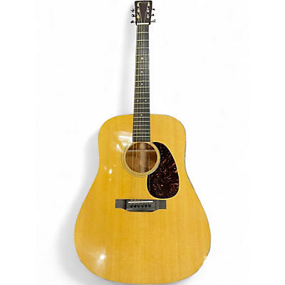 Used Martin D18 Natural Acoustic Guitar