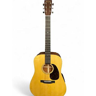 Used Martin D18 Natural Acoustic Guitar
