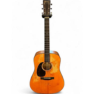Used Martin D18 STREET LEGEND LEFT HANDED Worn Natural Acoustic Guitar