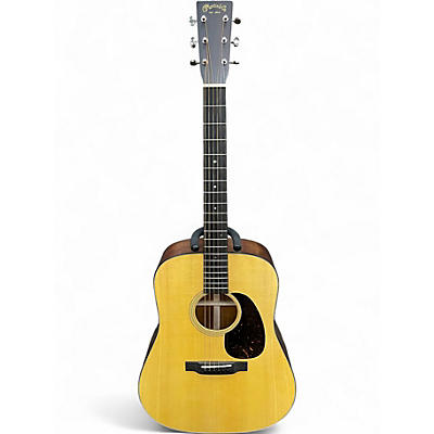 Used Martin D18 Satin Natural Acoustic Guitar