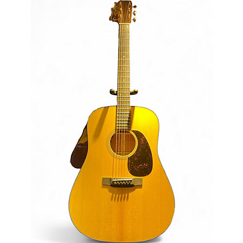 Used Martin D18E Natural Acoustic Electric Guitar Natural