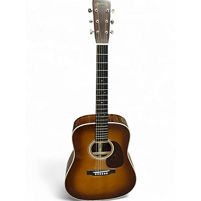 Used Martin D28 Custom Authentic 1937  Sunburst Acoustic Electric Guitar