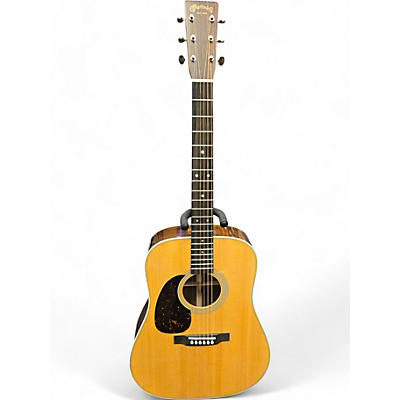 Martin Used Martin D28 Left Handed Natural Acoustic Guitar