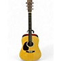 Used Martin D28 Left Handed Natural Acoustic Guitar Natural