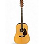 Used Martin D28 Modern Deluxe Natural Acoustic Guitar Natural