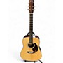 Used Martin D28 Modern Deluxe Natural Acoustic Guitar Natural