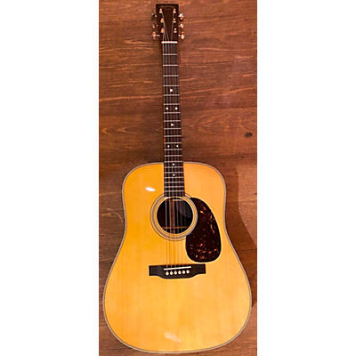 Martin Used Martin D28 Natural Acoustic Guitar