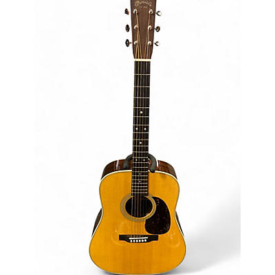 Martin Used Martin D28 Natural Acoustic Guitar